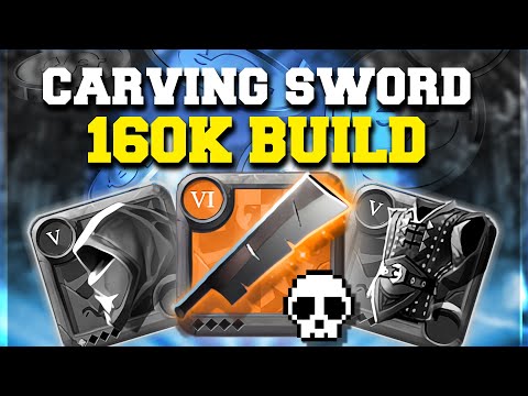 SOLO Carving Sword Meta Build Albion Online PvP