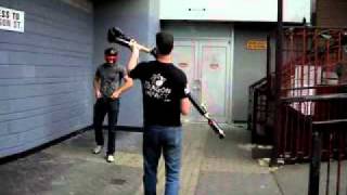 Firing a Boxing Glove with RAP4 Bazooka Grenade Launcher