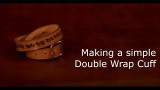 Making a Simple Double Wrap Cuff