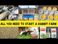 All you need to start a rabbit farm