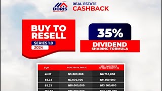 Transform Your 1 Million Naira into 1.35 Million in Just 12 Months with Real Estate Cashback!