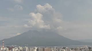 桜島 噴火 2022年09月23日 13時35分 (Sakurajima explosion Sep 23, 2022 13:35)