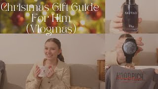 Christmas Gift Guide for Him 🎁 Low - High Budget | Teens, Adults, Secret Santa Ideas | Vlogmas 2022