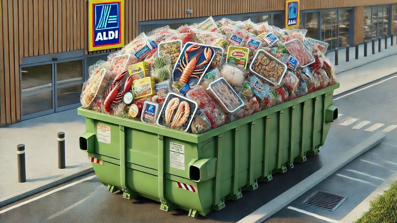 Dumpster Diving Aldi 561 Youtube