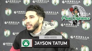 Jayson Tatum: Celtics Remained CONFIDENT Despite Early Season Struggles | Celtics vs Pistons