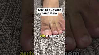 Faça uma massagem na fáscia dos seus pés #dicas  #conselhos