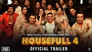 Housefull 4 Trailer | Akshay Kumar, Ritesh Deshmukh, Bobby Deol, Kriti S,Pooja H Kriti k