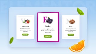Elementor Fruit Card Hover Effect | WordPress Elementor Pro Tutorial | Elementor Tricks