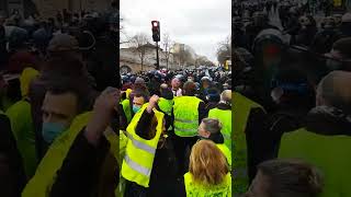 Manif Gilets Jaunes \u0026 Citoyens en Colère Pour Nejeh - 29 Janvier 2022