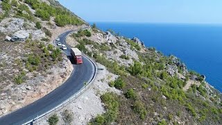 Burası Mersin - Antalya yolu 😳 Çok tehlikeli bir yol kısa volg