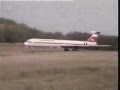 Amazing IL-62 landing on a field