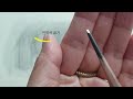 효과적인 선연습 필압조절과 속도 일정 간격과 길이 유지 방법 how to maintain regular spacing and length of pencil lines