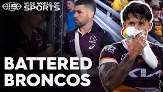 Serious injury troubles coming out of a chaotic Broncos vs Roosters clash | Wide