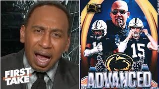 FIRST TAKE | Stephen A. Smith GOES CRAZY to Penn State takes down Boise State 31-14 in CFP 2nd round