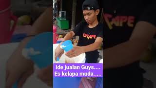 Ide jualan es kelapa Muda