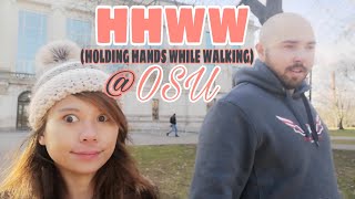 HOLDING HANDS WHILE WALKING (HHWW) | OHIO STATE UNIVERSITY SEAL | STICKANDPOTATO