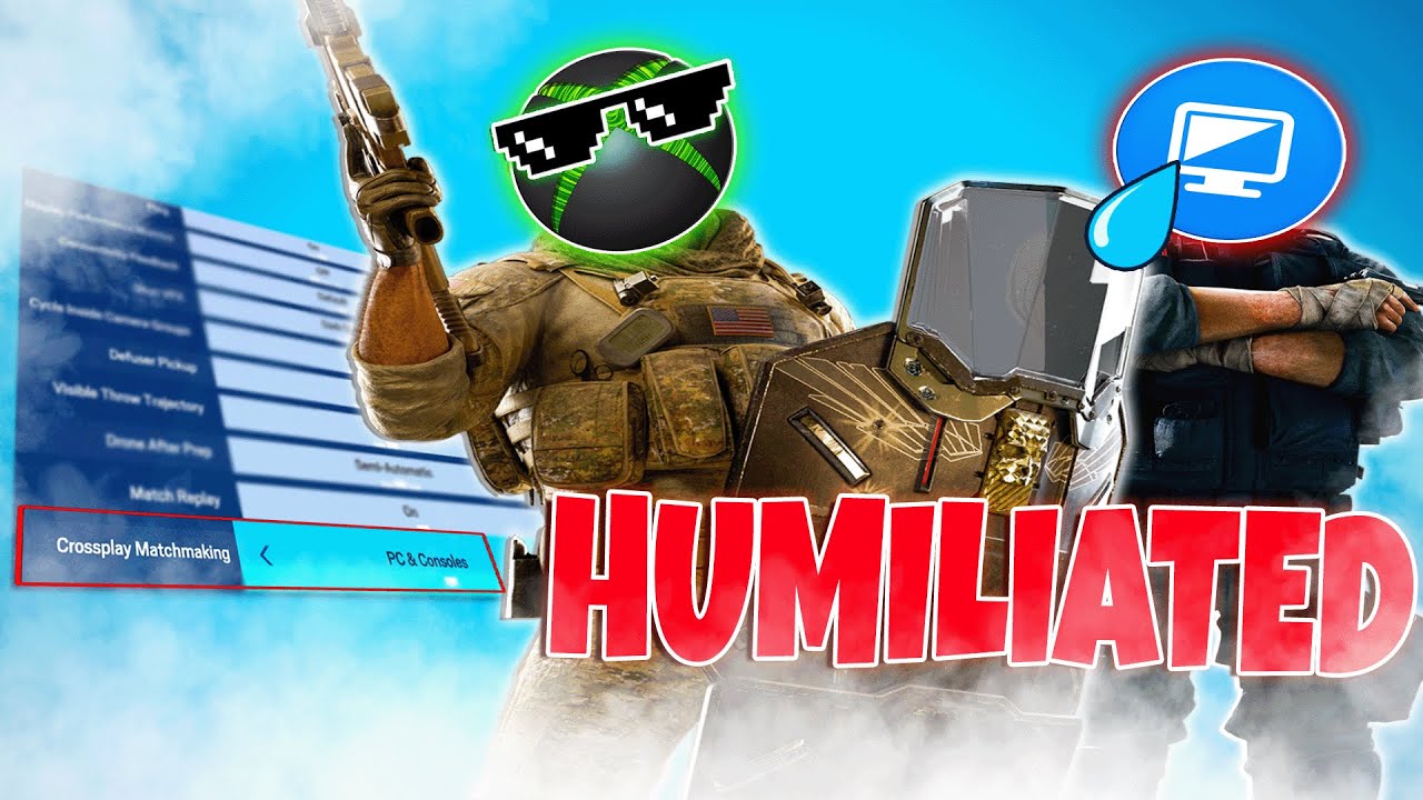 Destroying Pc Lobbies While On Xbox Youtube