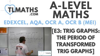 A-Level Maths: E3-03 [Trig Graphs: The Period of Transformed Trig Graphs]