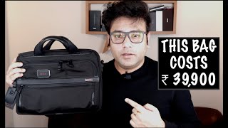 Tumi Alpha 3 Small Screen Expandable Laptop Bag | Luxury Bag - Price and Review