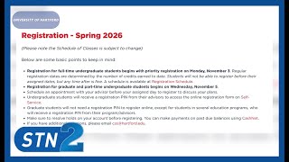 Spring 2026 Class Registration is Right Around the Corner at UHart