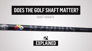 Does The GOLF SHAFT REALLY Matter?