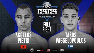 Combat Strike 5: Aggelos Pietri vs. Tasos Vaggelopoulos Full Fight