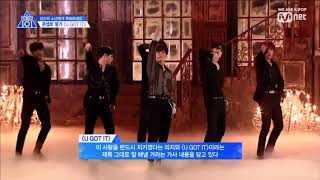 프듀x1.0.1 u got it 무대-김요한,차준호,김우석,이은상,황윤성,한승우