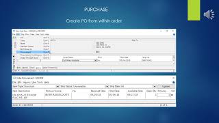 SOE BASIC BACKORDER WITH PO CREATE