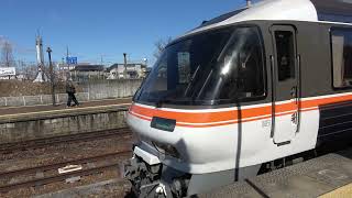 美濃太田駅　特急ひだ出発