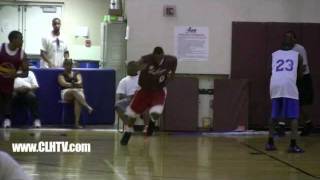 AJ Davis posters defender at the 2011 Buckeye Corner Summer League