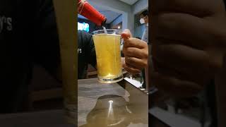 Beer pouring technique | Easy | How to pour beer | Beer in glass | #shorts #funrecorder #beer