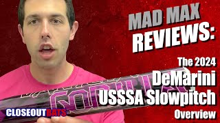 2024 Demarini USSSA Slowpitch Bats