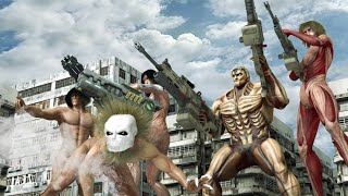 Attack on Titan Protect the Modern world VS Shin Godzilla life-action