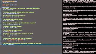 Clojure Koans: Functions