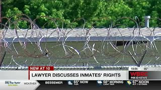 Lawyer discussed inmates' rights