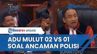 Sidang Memanas, Tim Prabowo Adu Mulut dengan Kubu Anies soal Keterangan Saksi terkait Ancaman Polisi