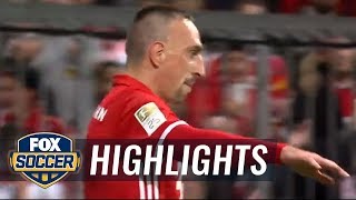 Ribery torches Hertha defense, dabs on them | 2016-17 Bundesliga Highlights