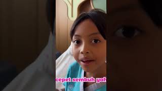 LEIKA DI RAWAT DI RUMAH SAKIT 😭 DI JENGGUK SESEORANG SAMPAI NANGIS #leika #shots