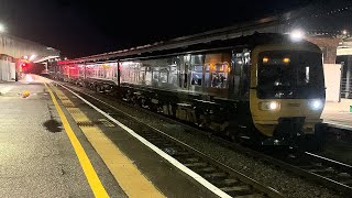 GWR Class 166+165 departing Westbury