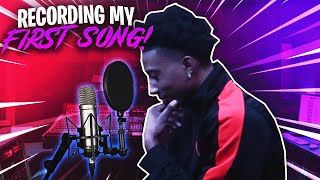 I MADE MY FIRST OFFICIAL SONG😱 **AM I A RAPPER NOW!?**