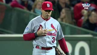 2013/10/23 Beltran winces in pain