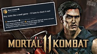 Mortal Kombat 11 - NEW Ash Williams DLC Teased!!