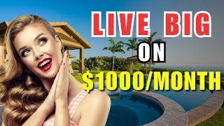 12 CHEAPEST Countries To Live LAVISHLY On $1000/Month | Opens Doors to ParadiseTop
