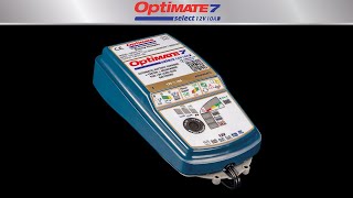 ADVANCED car battery saving charger | OptiMate 7 Select