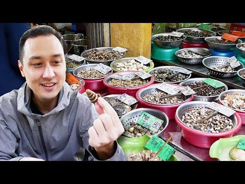 Hai Phong Street Food Eating Snails Seafood And Fertilized Quail