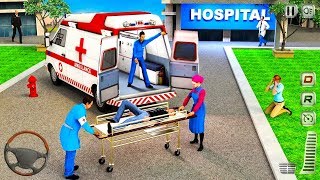 Policeman Ambulance Driver Simulator #2 - Emergency Rescue Truck - Android Gameplay