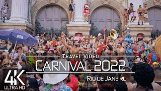 【4K 60fps】🇧🇷 RIO DE JANEIRO CARNIVAL 2022 🚶 «The Party of your Life» 🎧 ORIGINAL SOUNDS