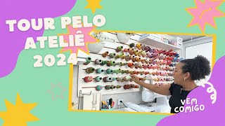 Tour pelo ateliê 2024