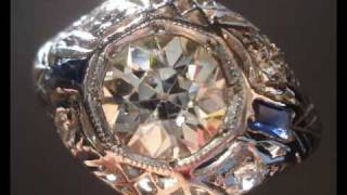 Antique Old European Cut Diamond Ring- OEC