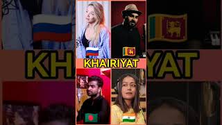 Khairiyat || Battle By - Emma Heesters, Supun Perera, Imran Mahmudul & Neha Kakkar ||